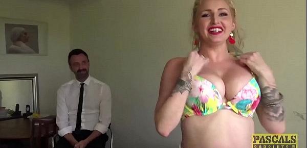  PASCALSSUBSLUTS - Chubby Vixen Loula Lou Hammered by Master